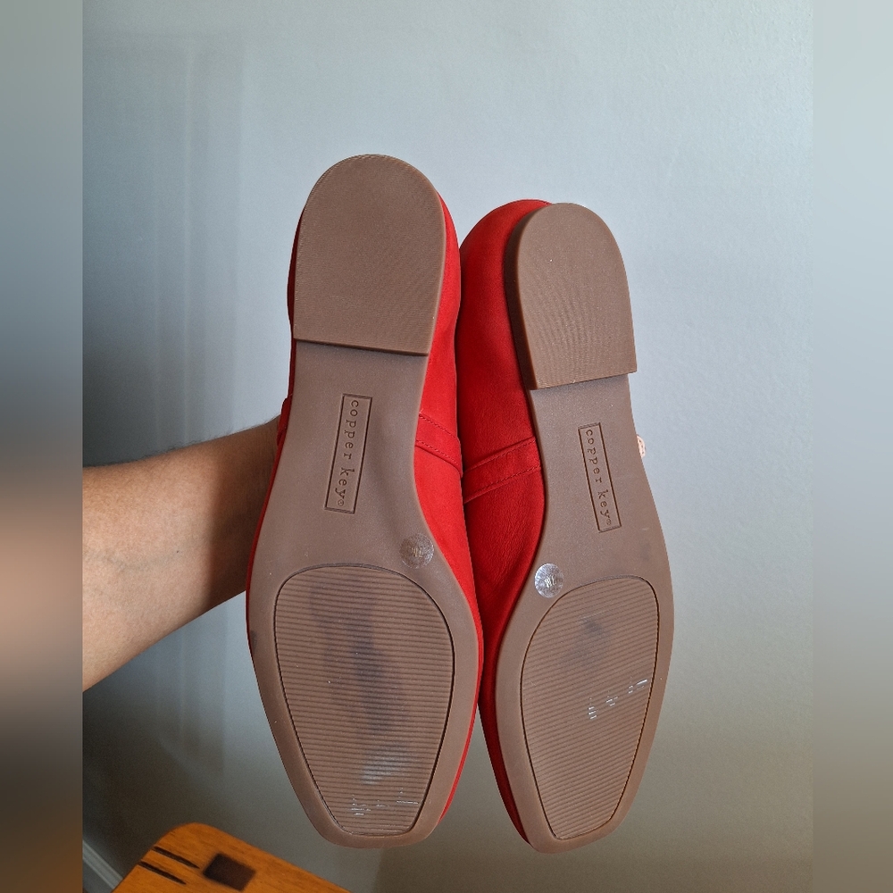 Copper Key Mary Jane Red Style  Shoes 7M - Picture 9 of 10
